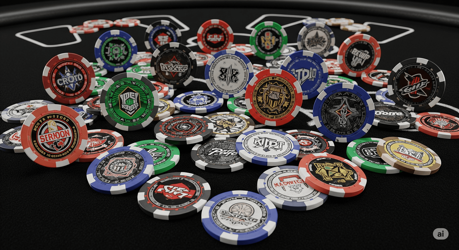 custom made poker chips